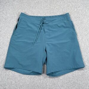 Ten Thousand The Foundation Short Mens Large Teal 7" Lined Athletic Training Gym